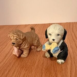 HJ&G Puppy Pals Figurines Set - vintage